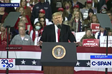 Trump rally in Valdosta: is call for supporters to show ‘courage’ yet another dog-whistle? (Video)