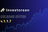 Investorean — release notes [v.1.1.7] — Warren Buffett screener and real-time prices