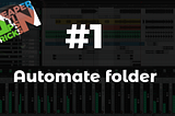 Reaper tips n tricks #1 — Automate folder