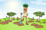 Stumpy Frens: Planting roots