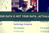 Your Data Is Not Your Data…Actually!