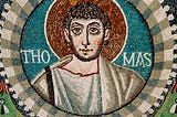 A mosaic of Thomas the Apostle Mosaic