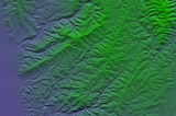 Using a GeoTiff and a touch of Python to make Topographic Images