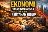Ekonomi Bukan Ilmu Angka. Ia Ilmu Bertahan Hidup