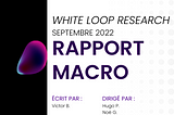 Rapport macroéconomique, septembre 2022