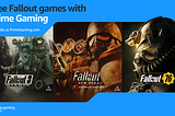 To celebrate the new Prime Video series, Prime Gaming adds two additional Fallout games on Amazon…