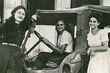 Photo of the Mirabal sistsers: From left, Maria Teresa, Patria and Minerva Mirabal.