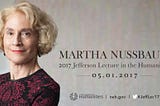 Martha Nussbaum Named the 2017 Jefferson Lecturer in the Humanities