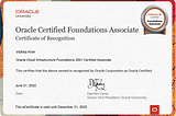 How I got OCI (Oracle Cloud Infrastructure) certified?