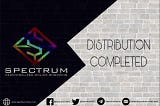 SPECTRUM-SPT Completed Distribution of SPT for August Snapshot – Incentive Program