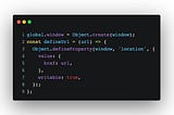 How to test window.location.href — Code snippet