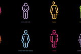 various symbols illustrating different disabilities like bipolar, Crohn’s, fibromyalgia