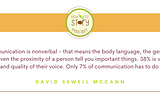 Nonverbal Communication and Storytelling