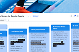 Stepping Stones for Regular Sports