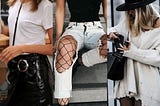 All caught up with Fishnet Fashion!