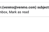Unsubscribe from Venmo payment emails