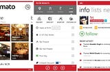 Zomato features from the lens of Agile Methodology