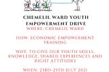 Economic Empowerment of the Youth Project