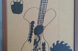 Painted electric guitar
 Made by me Theodoros Mpahoumas 
 #guitar #guitars #paintedguitar #paintedguitars #rockandroll #rocknroll #rockmusic #metal #metalhead #metalmusic #electricguitar #electricguitars #paintedelectricguitar #paintedelectricguitars #flame #flames #rockhead