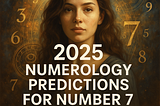 🌌 2025 Numerology Predictions for Number 7 — What Awaits You Spiritually and Emotionally