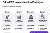 Odoo ERP Implementation Packages by Oodles Technologies