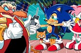 Sonic and Amy Rescue Cat from DR.EGGMAN