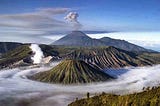 Mount Bromo in Indonesia