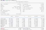 Interpreting Linear Regression Through statsmodels .summary()