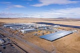 Il centro dati di Meta a Los Lunas, New Mexico.
