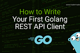 Your First Golang REST API Client