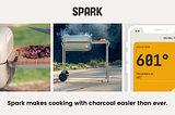 Meet Spark, a precision charcoal grill with temperature control