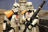 Storm Troopers (Cosplay) Image Credit: Sam Howzit from Wikimedia Commons — https://commons.wikimedia.org/wiki/File:SWC_6_-_Sa