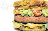 The Vegan Corn Fritter Bun Beyond Burger - Recipe By MsVegan.com