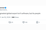 India’s Export Dynamics: Unveiling the Global Influence of People, Software Services, and Culture