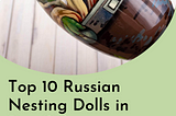 Firebird Workshop’s Russian nesting doll depicting Baby Yoda from Disney’s Mandalorian TV show.