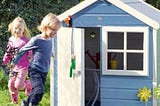 Every youngster will enjoy playing in an Outdoor Playhouse that belongs to them.