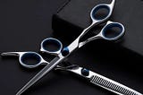 How do you choose the right hairdressing scissors for different hair types?