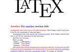 Best practices for marking changes of LaTeX documents