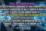 To All The Stakers Of Meta MVRS, An Important announcement!