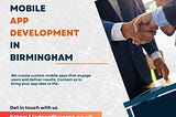 Expert mobile app developers in Birmingham