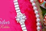 Silver Rakhi make this Raksha Bandhan Special for your Brother