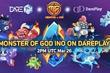Monster Of God to sell their Mystery Crystal & Legendary Mystery Crystal on DarePlay in INO event