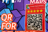 How to make money with Google maps using qr for reviews