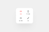 Since there is enough space now, we can rearrange the widget without making it look visually messy.
