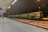 Juna jäi asemalle