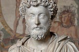 Marcus Aurelius stone statue