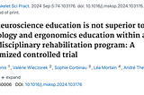 用知識治療下背痛：「疼痛神經科學教育 (pain neuroscience education)」