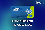 RNIK AIRDROP is now LIVE