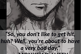 Greatest One Piece LUFFY QUOTES