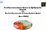 Video of Food Recommendation Systems by using ALS and Cosine Similarity Techniques